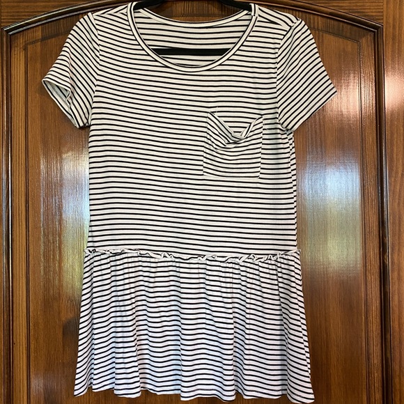 SHIEN Peplum T-shirt - Picture 1 of 1